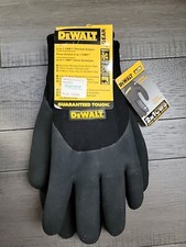 NWT Dewalt DPG737 Thermal Insulated Grip Glove 2 In 1 Design Large