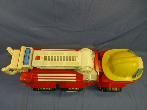 Giant Matchbox Hero Hauler Steer-N-Store Fire Truck Large Push Walk Behind Toy - Picture 7 of 17