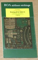 ÄTzteilset FüR Boeing 737 MAX (Zvezda) In 1/144 Von BOA