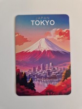 Imán de refrigerador de recuerdo Tokio imán de refrigerador Tokio Japón decoración