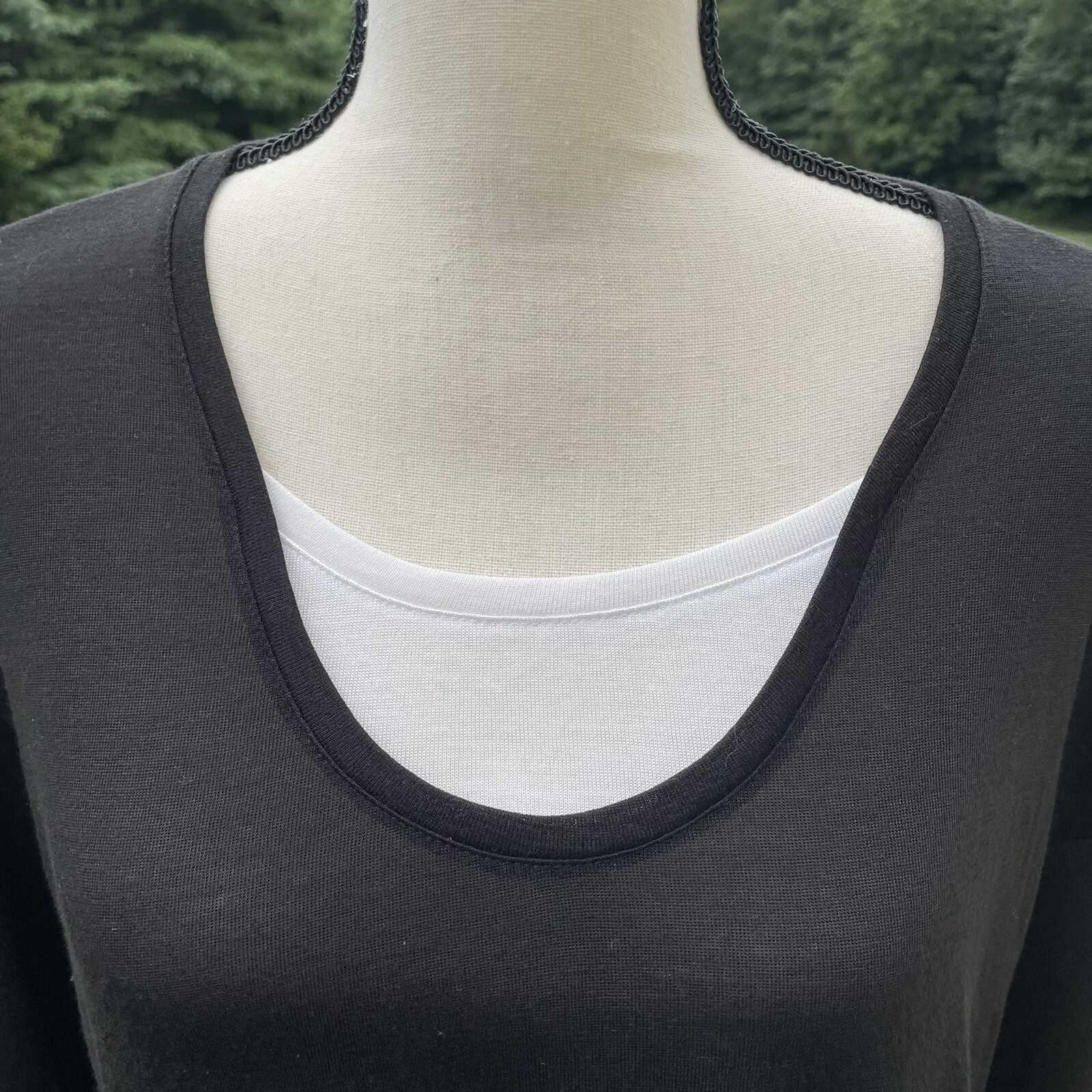 VINCE Tunic Top Lagenlook Basic Simple Minimalist… - image 4