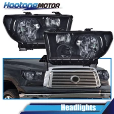 Fit For 2007-2013 Toyota Tundra 2008-17 Sequoia Headlights Headlamps Left&Right
