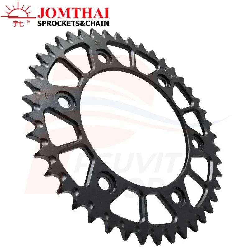 Juego de cadena de piñón para CRF250R,M,L CRF250 Rally (520) 15T+EX42+520-120L DID (G) Foto 4 de 4