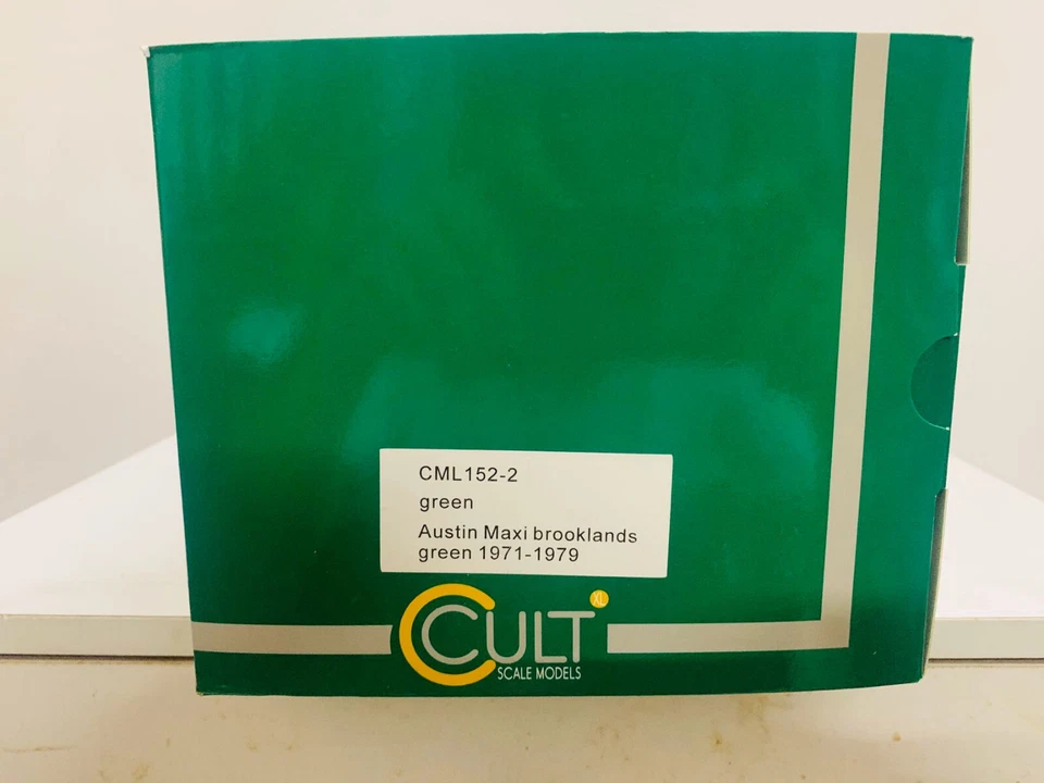 Cult Models! 1:18 Scale Resin Model Car Austin Maxi Brooklands Green 1971-1979 - Image 2 of 2