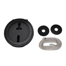 Perfect Fit 2.75" Round Cutout Belt Clip Badge Holder S591 Leather Police Shield