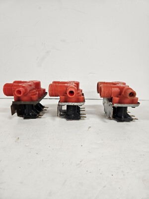 Whirlpool Washer Water Inlet Valve (SET OF 3) 285805 358992