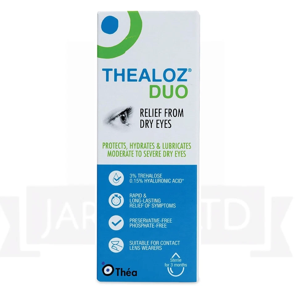 THEALOZ Duo 10ml – PACK OF 6 Dry Eye Drops - Image 4 of 4
