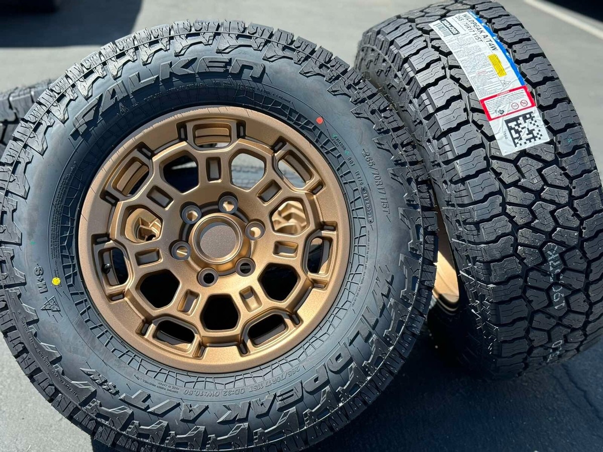 17 Wheels 265/70R17 Tires Rims fit TRD PRO Toyota 4runner Tacoma
