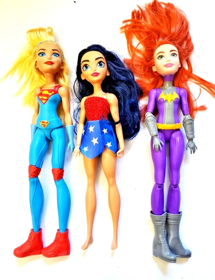 Paquete de figuras de acción de 12" Mattel DC Comics Super Heroes Girls Foto 3 de 4