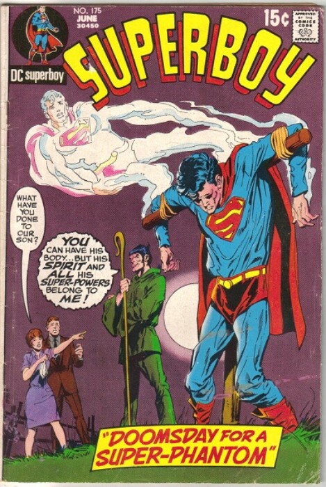Superboy Comic Book #175 DC Comics 1971 VERY GOOD+ | eBay