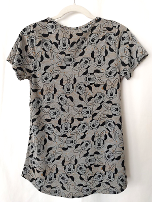 ディズニー限定品 Lularoe Classic T Shirt DISNEY Minnie Print Scoop Neck Short Slv