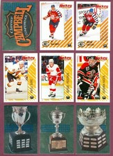 1992-93 PANINI STICKERS ENGLISH NHL HOCKEY CARD 194 TO 308 + FOIL A-V SEE LIST