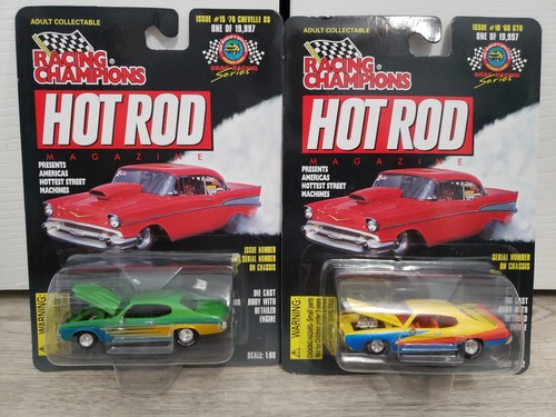 Racing Champions Hot Rod Magazine Lot of 9 Diecast Cars Factory Sealed. Various - Picture 4 of 7