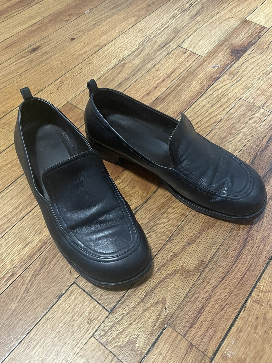 THE ROW ザ ロウ PENNY LOAFER ペニーローファー ブラック THE ROW ザ ロウ PENNY LOAFER ペニーローファー ブラック 35.5