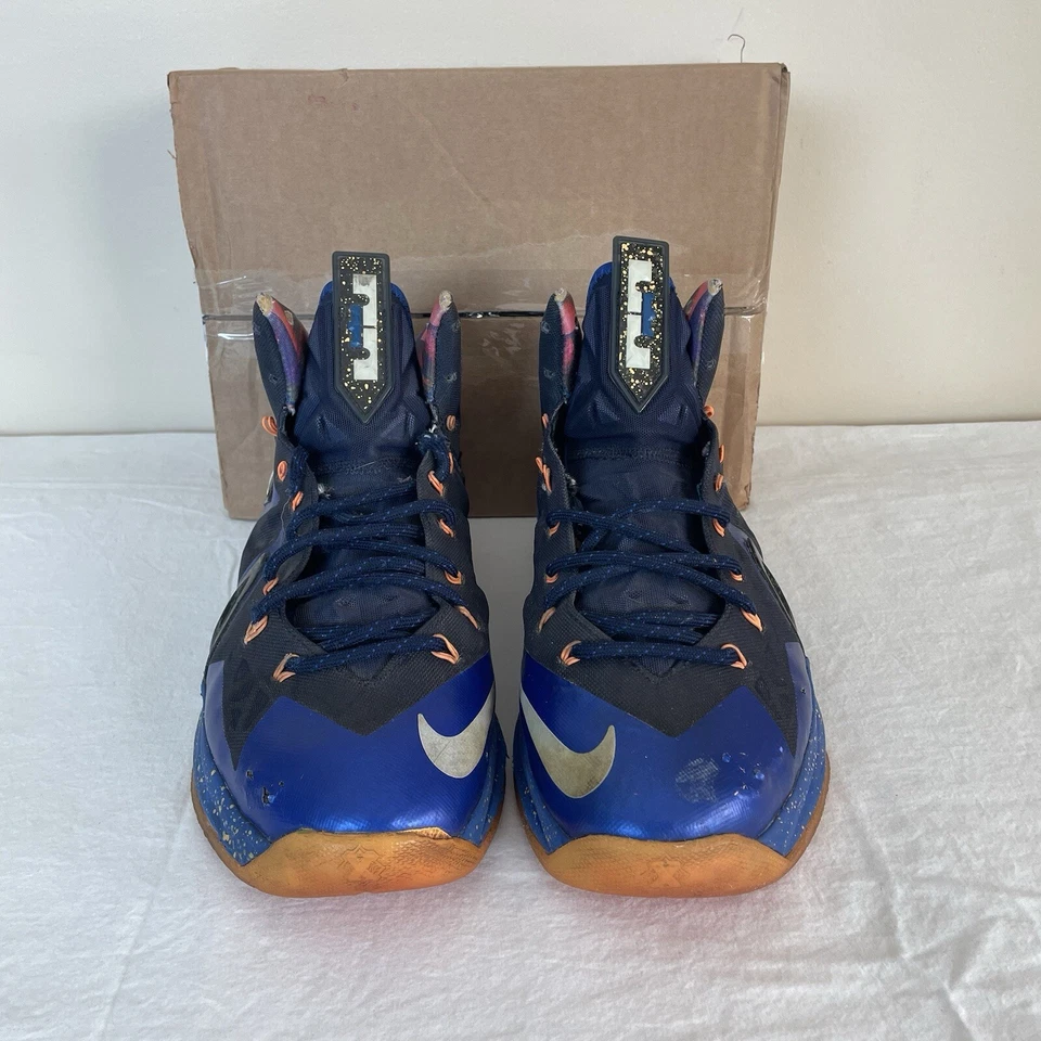Nike Lebron 10 Elite Superhero da uomo taglia US 11 579827-400 - Immagine 3 di 4
