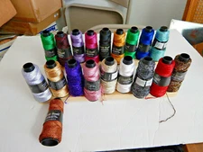 Lincatex Yarn Gold Rush 24 COLORS Metallic/poylester  Knit/Crochet 100Mtrs