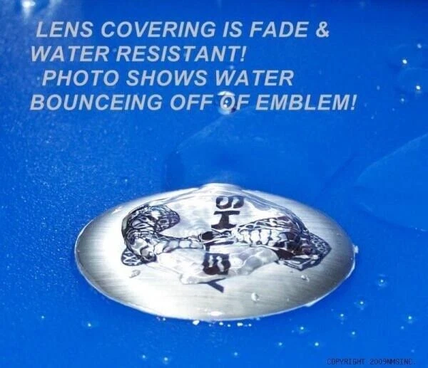 Wolfsburg Volkswagen VW Escarabajo Bug Bus Karmann Ghia Tapacubos Rueda emblemas calcomanías Foto 3 de 4