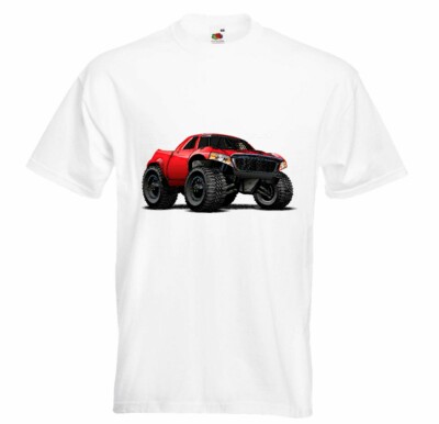 T-Shirt OFF ROAD 4X4 MONSTER TRUCK 4×4 GELÄNDEWAGEN BUGGY AUTOCROSS STOCKCAR