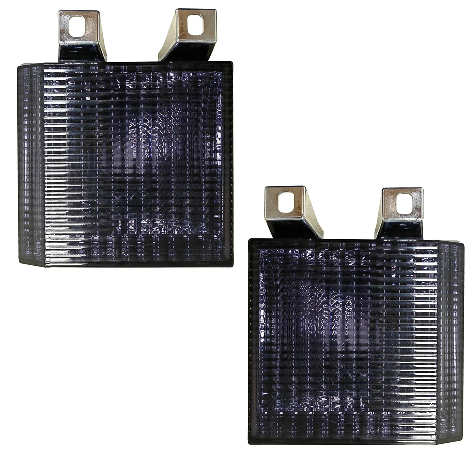 Smoke Lens Turn Signal Parking Corner Lamp Light For 1983-1988 Chevy GMC Pickup - Image 3 of 4