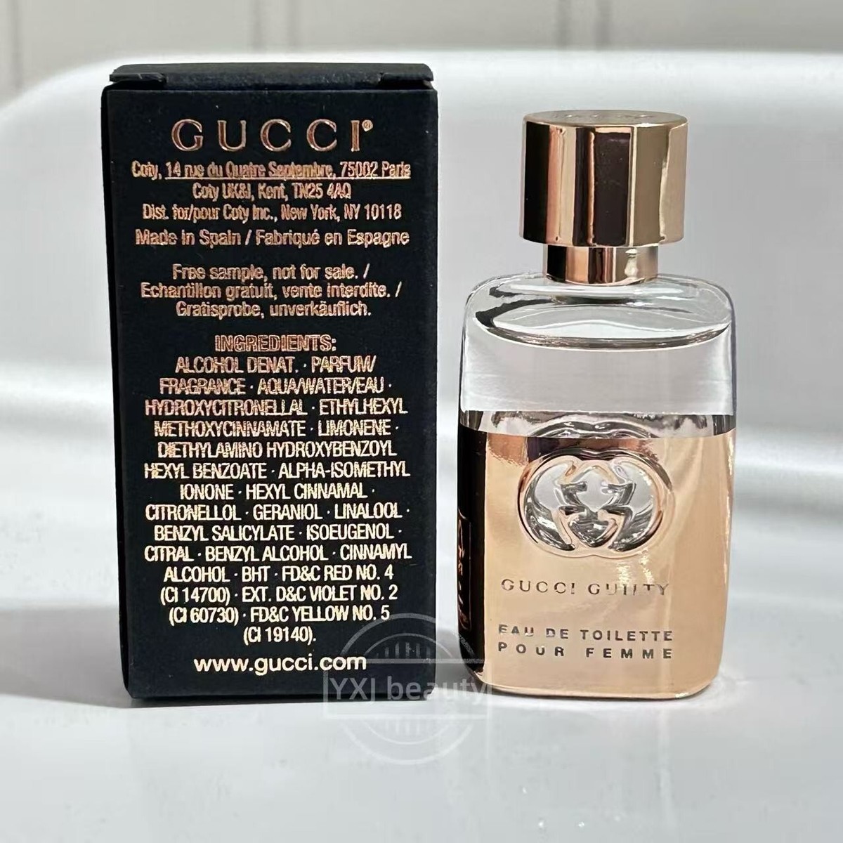 New in box Gucci Guilty Pour Femme EDT women perfume Mini