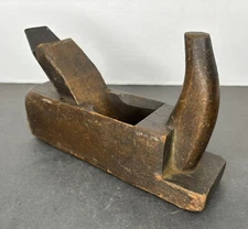 Antique The Chapin Stephens Co. Union Factory Wood Horn Plane Pine Meadows, CT
