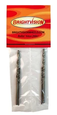 Two Sets of Brightvision Rivet Removal Drill Bits For 1/64th Customs Restos 1-72