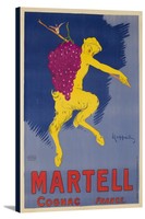 Martell Cognac (cappiello) 1905 Vintage Ad (16x24 Stretch Canvas) Martell Cognac (cappiello) 1905 Vintage Ad (16x24 Stretch Canvas)