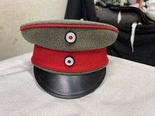 German WWI M1910 Officer Visor Cap- All Size Available