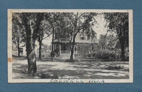 Vint 1918 Photo ORSWELL VILLA 37 Vassal St Corner Rawson Rd Wollaston Quincy Ma - Picture 1 of 3