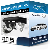 für Mercedes C-Klasse Limousine 03.2021-Jetzt Oris AnhäNgerkupplung Schwenkbar