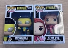 Amazon Original Invincible 1499 / Atom Eve 1501 Funko Pop Television x 2