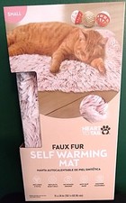 Self Warming Cat Mat - Pink Faux Fur