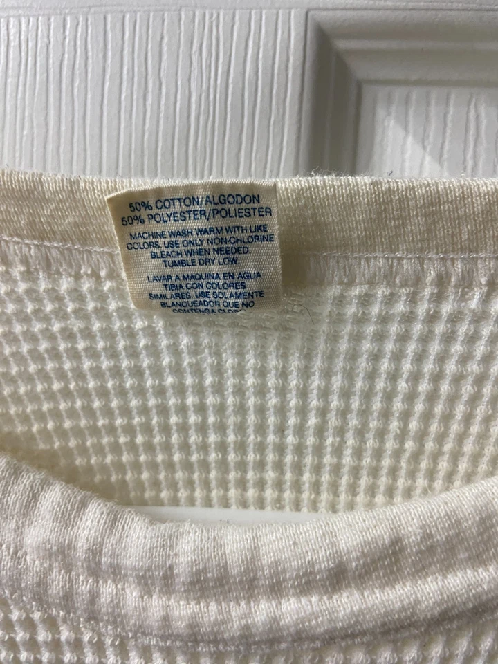 Camisa Térmica Morgan Mills Long Johns De Colección XXL 50-52 Hecha en EE. UU. Tejido Gofre EE. UU. Foto 3 de 4