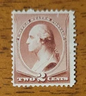 Vintage US Stamp #210 Washington Bank Note Mint No Gum (MNG) - CV $17