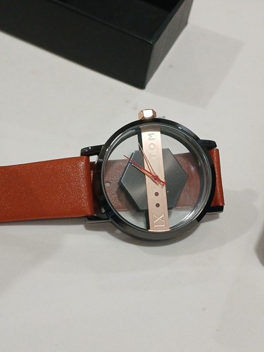 Transparent Watch For Men Hollow Concept Dial Wristwatch 30M Waterproof Watch