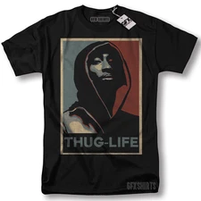 2pac Shirt Thug Life All Eyez On Me Rap Tee Tupac Shakur Death Row T-Shirt