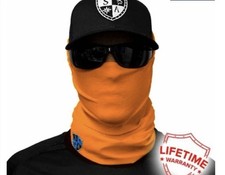 Polaina cuello naranja SALT ARMOUR SA Co. 100 % microfibra poliéster TOTALMENTE NUEVA