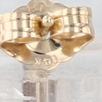 0.30ctw Diamond Solitaire Drop Earrings 14k White Yellow Gold Ornate - Image 4 of 4