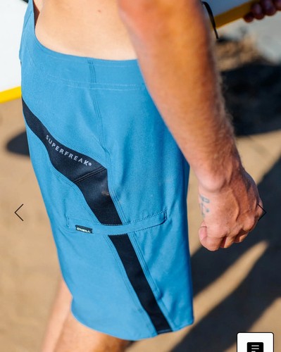 O'NEILL Superfreak Stretch Boardshorts Herren Schwimmen Anti-Rash Hyperthread Gr. 34 - Bild 3 von 13