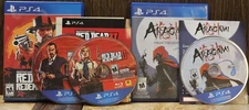 PS4 Aragami Collector’s Edition & Red Dead Redemption 2 ~ No Scratches! W/ Cases