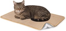 Cat Scratching Mat Sisal, Sisal Fabric Large Pet Scratching Pad for Indoor Cats