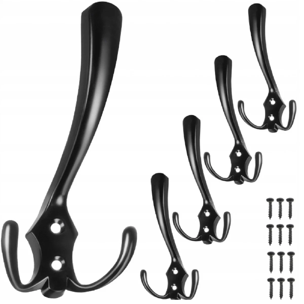 LaBlanc - 10 Ganci Appendiabiti Retrò Da Parete Vintage, Ganci Per Porta In Metallo Per Bagno Cucina Camera Da Letto Ingresso Rame 87717458