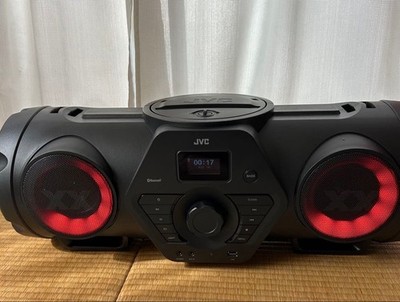 JVC RV-NB250BT Boombox Bluetooth CD USB XX Bass w/ Remote Tested