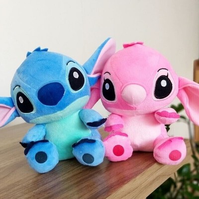 2x Lilo & Stitch Kuscheltier 20cm Plüschfigur Stich Plüsch Stofftier Cuddly Toy