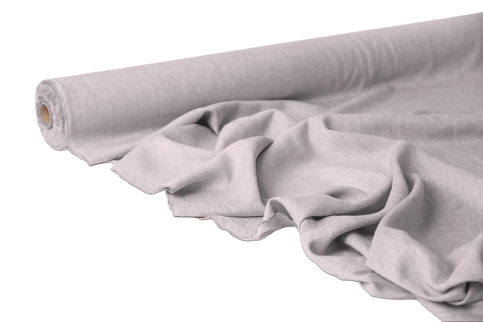 100% Pure Linen Fabric by the Yard/Meter – Medium Weight | 56” Wide - Image 2 of 4