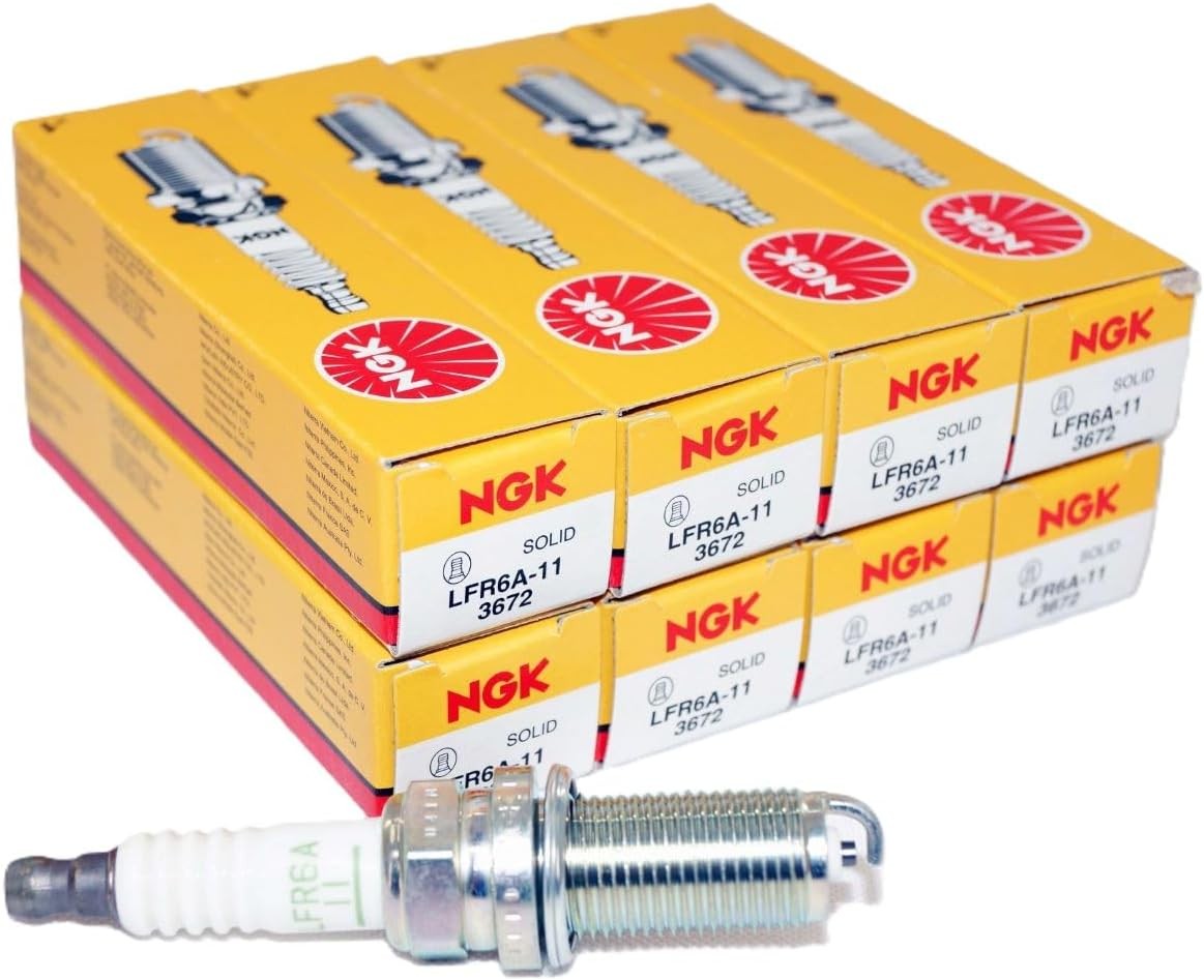 8-Pack NGK Spark Plugs LFR6A-11 Stock # 3672 