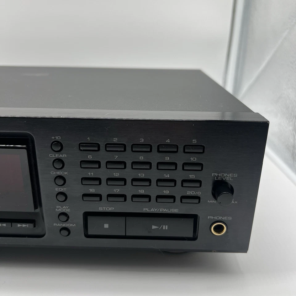 Kenwood DP-3020 Reproductor de CD Único 16 Bit Lineal Doble D/A Convertidor Hecho en Japón Foto 3 de 4