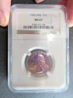 1966 (SMS) Special Mint Set 25c Washington Quarter Graded NGC MS-67 #3785123-160