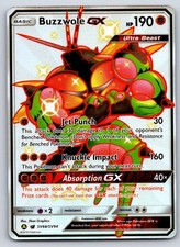 Buzzwole GX SV68/SV94 Shiny GX Rare Hidden Fates Shiny Vault Pokemon Near Mint on eBay