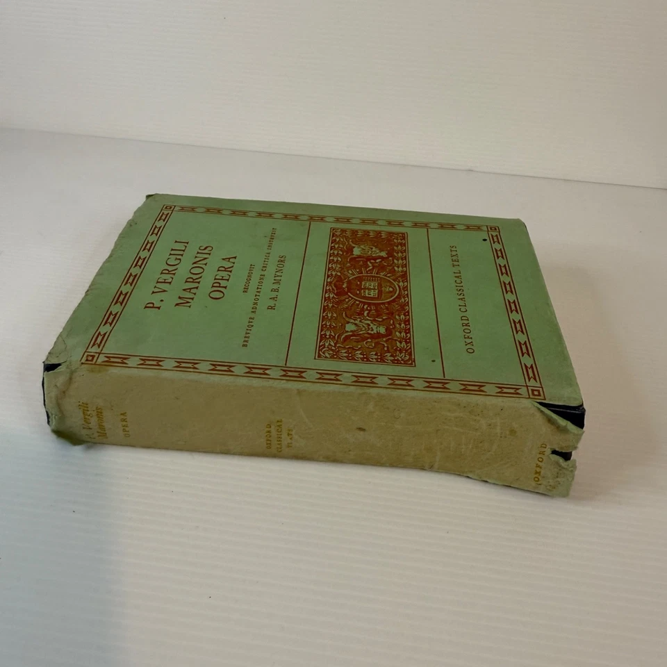 P. Vergili Maronis Opera 1972 R. Mynors Vintage Oxford Classic Texts HB Latin - Image 3 of 4